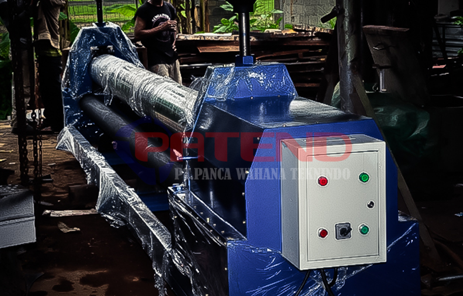 MESIN ROLL PLAT ACP 8 MM L= 4 METER MANUAL