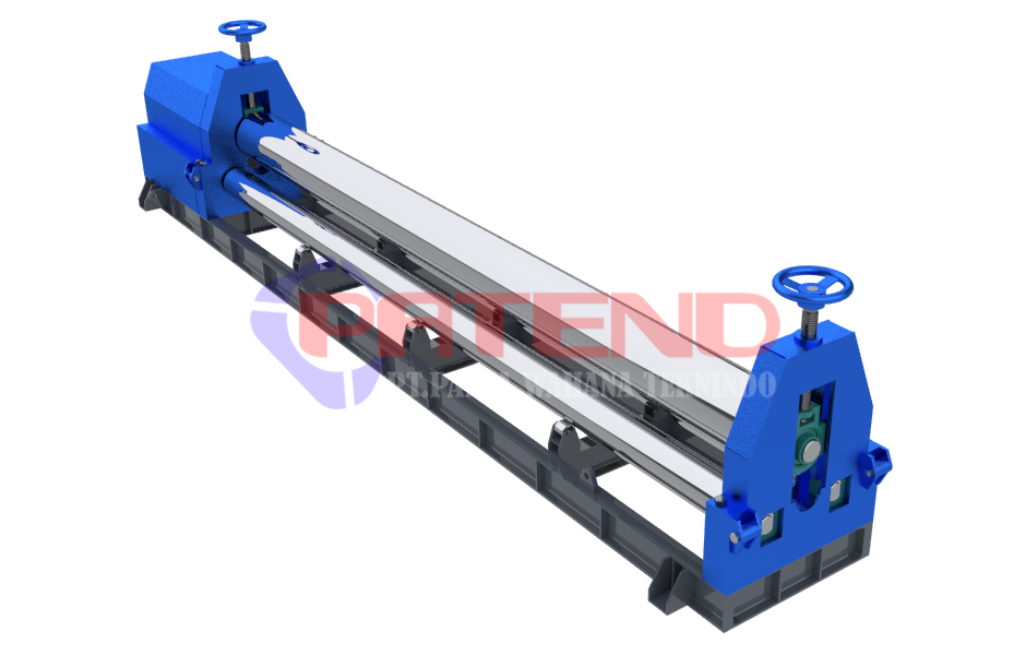MESIN ROLL PLAT ACP 8 MM L= 4 METER MANUAL