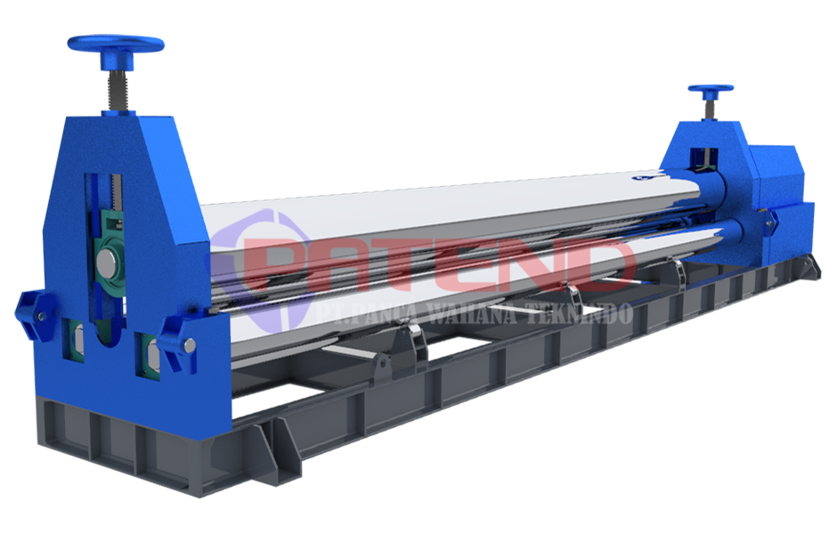 MESIN ROLL PLAT ACP 8 MM L= 4 METER MANUAL