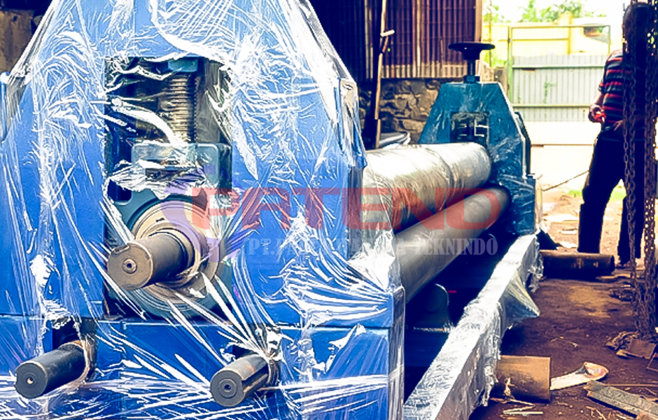 MESIN ROLL PLAT ACP 8 MM L= 4 METER MANUAL