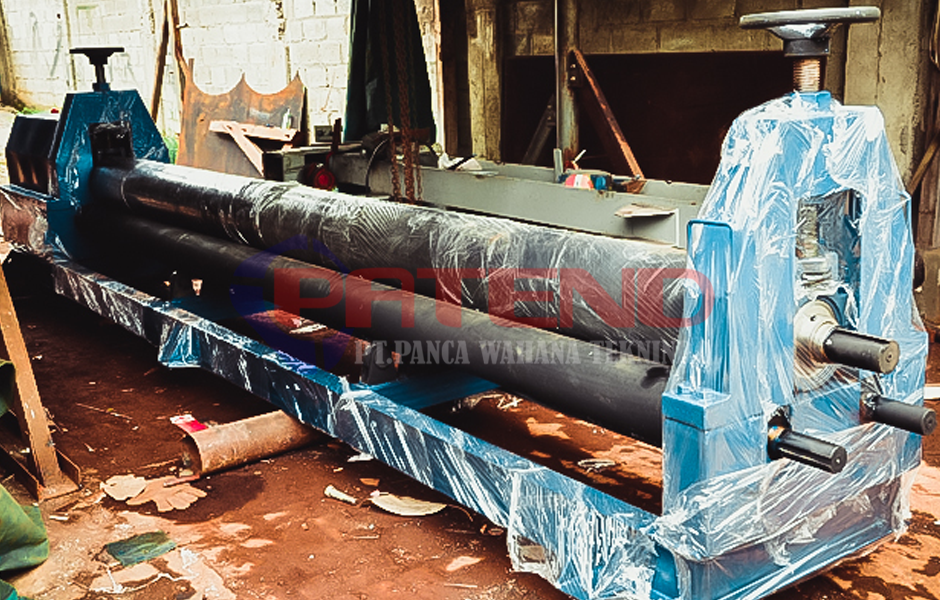 MESIN ROLL PLAT ACP 8 MM L= 4 METER MANUAL
