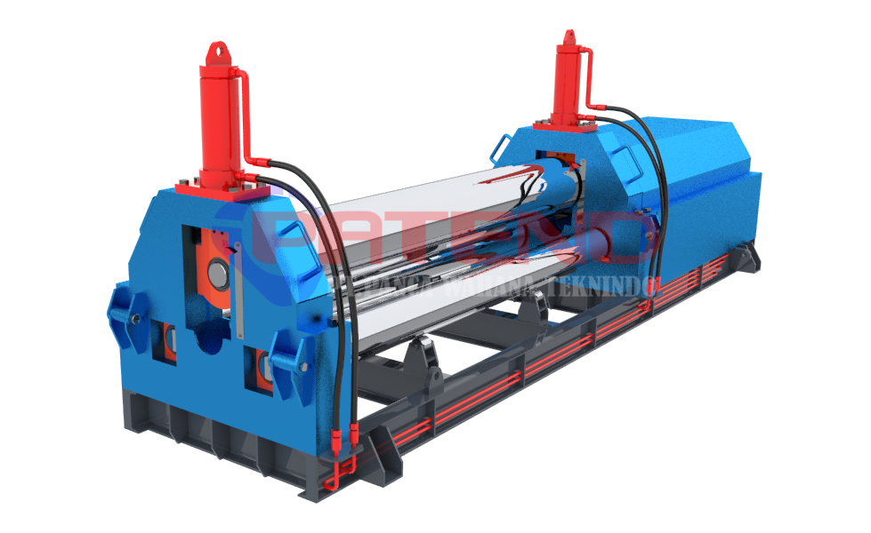 MESIN ROLL PLAT 12 MM L=2 Meter PENEKAN HYDRAULIC MESIN ROLL PLAT 12 MM L=2 Meter PENEKAN HYDRAULIC