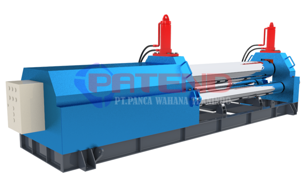 MESIN ROLL PLAT 12 MM L=2 Meter PENEKAN HYDRAULIC MESIN ROLL PLAT 12 MM L=2 Meter PENEKAN HYDRAULIC
