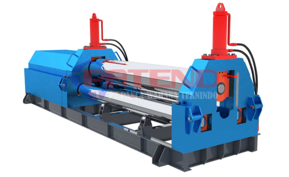 MESIN ROLL PLAT 12 MM L=2 Meter PENEKAN HYDRAULIC MESIN ROLL PLAT 12 MM L=2 Meter PENEKAN HYDRAULIC