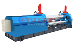 MESIN ROLL PLAT 12 MM L=2 Meter PENEKAN HYDRAULIC