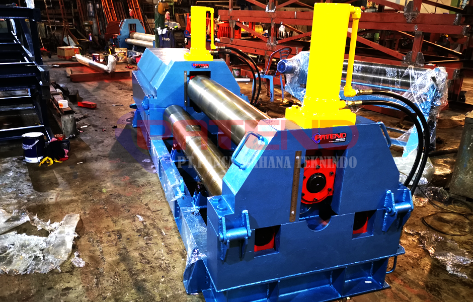 MESIN ROLL PLAT 16 MM L=2 Meter HYDRAULIC MESIN ROLL PLAT 16 MM L=2 Meter HYDRAULIC