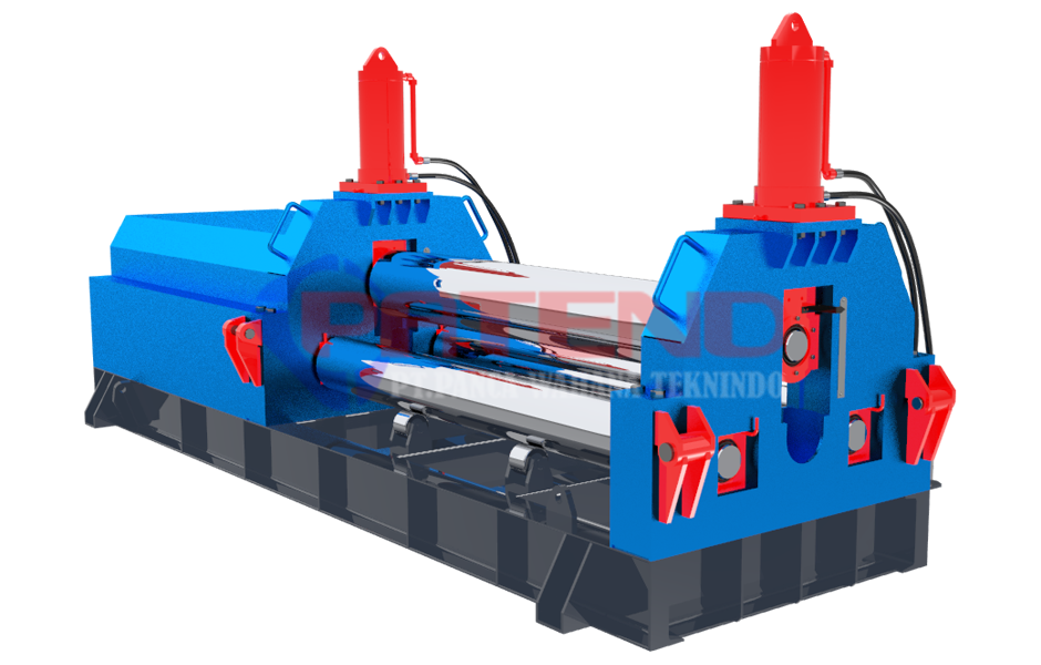 MESIN ROLL PLAT 20 MM L=2 Meter HYDRAULIC