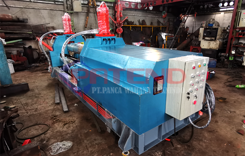 MESIN ROLL PLAT 20 MM L=2 Meter HYDRAULIC