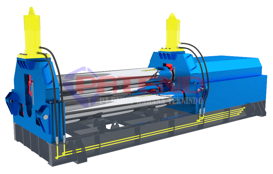MESIN ROLL PLAT 30 MM L=2 Meter HYDRAULIC MESIN ROLL PLAT 30 MM L=2 Meter HYDRAULIC