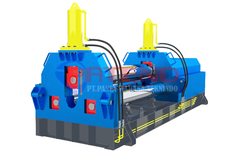 MESIN ROLL PLAT 30 MM L=2 Meter HYDRAULIC