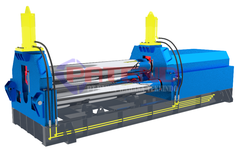MESIN ROLL PLAT 30 MM L=2 Meter HYDRAULIC