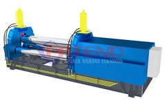 MESIN ROLL PLAT 30 MM L=2 Meter HYDRAULIC
