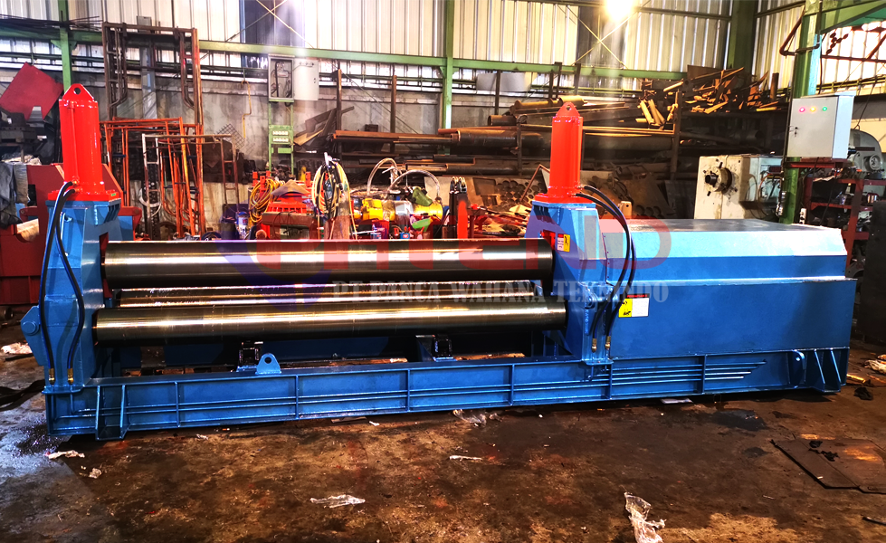 MESIN ROLL PLAT 18 MM L = 2,6 Meter HYDRAULIC