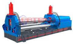 MESIN ROLL PLAT 18 MM L = 2,6 Meter HYDRAULIC