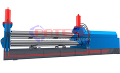 MESIN ROLL PLAT 18 MM L = 2,6 Meter HYDRAULIC