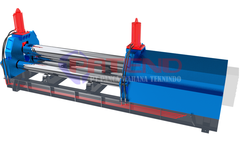 MESIN ROLL PLAT 18 MM L = 2,6 Meter HYDRAULIC