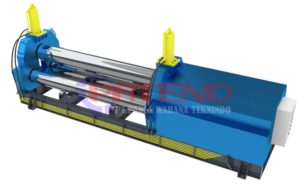 MESIN ROLL PLAT HYDRAULIC 20 MM L=2,6 Meter