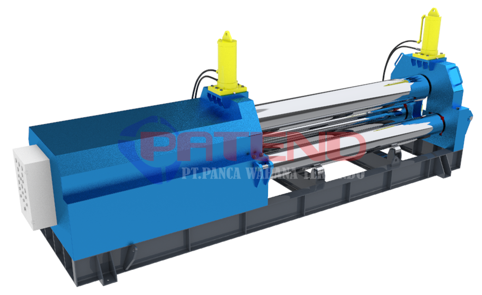 MESIN ROLL PLAT HYDRAULIC 20 MM L=2,6 Meter