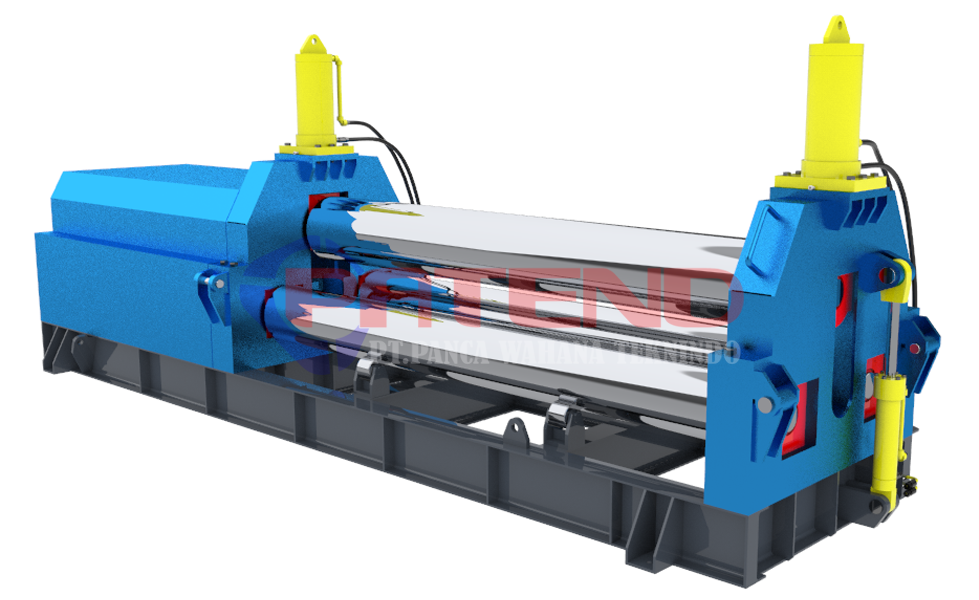 MESIN ROLL PLAT HYDRAULIC 20 MM L=2,6 Meter