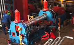 MESIN ROLL PLAT HYDRAULIC 20 MM L=2,6 Meter